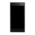 Lcd Frame Middle Chassis For Lava A76 Plus Black By - Maxbhi Com