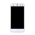 Lcd Frame Middle Chassis For Voto V3 White By - Maxbhi Com
