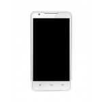 Lcd Frame Middle Chassis For Lava Iris 503e White By - Maxbhi Com