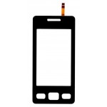 Touch Screen Digitizer For Samsung S5260 Star Ii Black By - Maxbhi Com