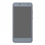 Lcd Frame Middle Chassis For Zen Admire Metal Black By - Maxbhi Com