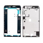 Lcd Frame Middle Chassis For Htc One V T320e G24 White By - Maxbhi Com