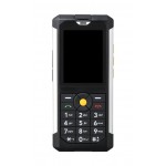 Lcd Frame Middle Chassis For Cat B100 Black By - Maxbhi Com