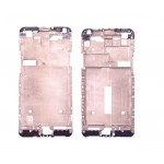 Lcd Frame Middle Chassis For Meizu M1 Note Blue By - Maxbhi Com