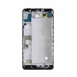 Lcd Frame Middle Chassis For Vodafone Smart Ultra 7 Black By - Maxbhi Com