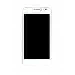 Lcd Frame Middle Chassis For Obi Python S452 Plus White By - Maxbhi Com