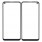 Replacement Front Glass For Huawei Y7p Black By - Maxbhi Com