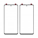 Replacement Front Glass For Samsung Galaxy M51 Black By - Maxbhi Com