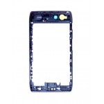 Lcd Frame Middle Chassis For Motorola Razr Xt910 White By - Maxbhi Com