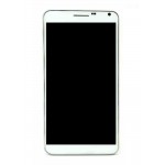 Lcd Frame Middle Chassis For Plum Pilot Plus Z550 White By - Maxbhi Com