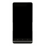 Lcd Frame Middle Chassis For Rage Octa One Black By - Maxbhi Com