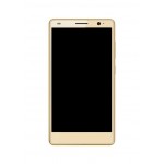 Lcd Frame Middle Chassis For Qmobile Noir S6 Plus Gold By - Maxbhi Com