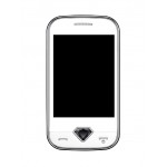 Lcd Frame Middle Chassis For Samsung S7070 Diva Purple By - Maxbhi Com