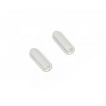 Volume Side Button Outer For Samsung Galaxy J6 White By - Maxbhi Com