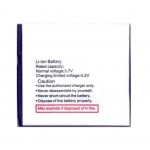 Battery For Intex Cloud Y13 By - Maxbhi.com