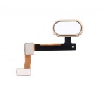 Home Button Complete For Oppo F1 Plus White By - Maxbhi Com