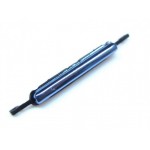 Volume Side Button Outer For Samsung Galaxy Core I8262 With Dual Sim Black By - Maxbhi Com