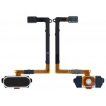 Home Button Complete For Samsung Galaxy S6 64gb Black By - Maxbhi Com