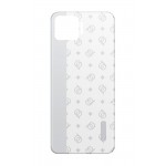 Back Panel Cover For Oppo F17 White - Maxbhi Com