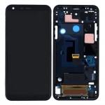 Lcd With Touch Screen For Lg Q7 Plus White By - Maxbhi Com