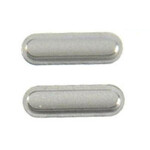 Volume Side Button Outer For Apple Ipad Mini 4 Wifi Cellular 32gb Silver By - Maxbhi Com