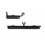 Volume Side Button Outer for LG G4 Stylus White - Plastic Key