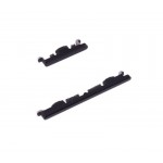 Volume Side Button Outer for Oppo Reno A White - Plastic Key
