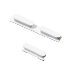 Volume Side Button Outer for Dell Venue 8 White - Plastic Key