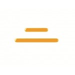 Volume Side Button Outer for Intex Aqua Ace Mini Black - Plastic Key