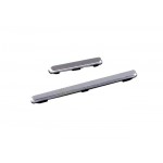 Volume Side Button Outer for Intex Aqua Freedom Black - Plastic Key