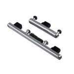 Volume Side Button Outer for ZTE Blade D6 White - Plastic Key