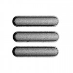 Volume Side Button Outer for Kingzone S2 Black - Plastic Key