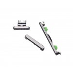 Volume Side Button Outer for Nokia Lumia 830 RM-984 White - Plastic Key