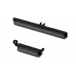 Volume Side Button Outer for ZTE Blade A7 Vita Black - Plastic Key