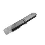 Volume Side Button Outer For Samsung P510 Silver By - Maxbhi Com