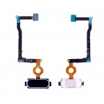 Home Button Complete For Samsung Galaxy Note5 Duos Silver By - Maxbhi Com