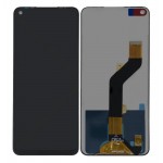 Lcd With Touch Screen For Infinix Hot 10 White By - Maxbhi Com
