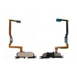 Home Button Complete For Samsung Galaxy Alpha S801 Gold By - Maxbhi Com