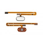 Home Button Complete For Meizu Mx6 Silver By - Maxbhi Com