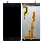 Lcd With Touch Screen For Itel A25 White By - Maxbhi Com