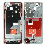 Lcd Frame Middle Chassis For Huawei P40 Pro Plus White By - Maxbhi Com