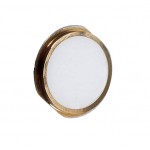 Home Button Outer For Apple New Ipad 2017 Wifi Cellular 128gb Gold By - Maxbhi Com