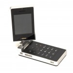 Lcd Frame Middle Chassis For Sagem P9521 Porsche White By - Maxbhi Com