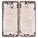 Lcd Frame Middle Chassis For Lg Q92 5g Red By - Maxbhi Com