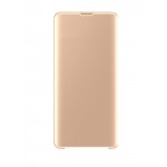 Flip Cover For Huawei P Smart 2021 Gold By - Maxbhi Com