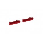 Volume Side Button Outer For Apple Iphone 11 Red By - Maxbhi Com