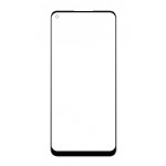 Replacement Front Glass For Realme C17 Black By - Maxbhi Com