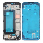 Lcd Frame Middle Chassis For Lg Q31 Silver By - Maxbhi Com