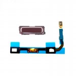 Home Button Complete For Samsung I9505 Galaxy S4 Brown By - Maxbhi Com