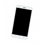 Lcd Frame Middle Chassis For Intex Lions 6 Black By - Maxbhi Com